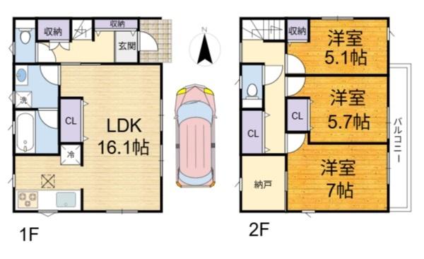 高槻市永楽町の新築一戸建