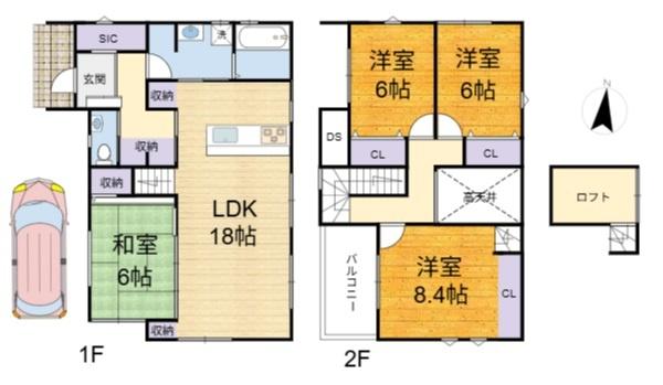 高槻市宮が谷町の中古一戸建
