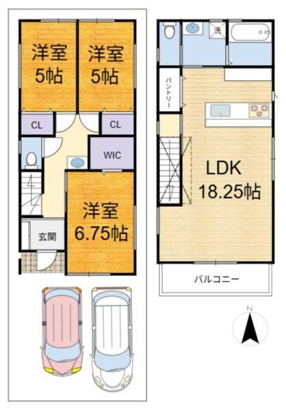 高槻市柱本６丁目の新築一戸建
