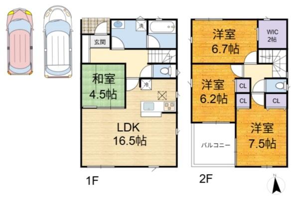 高槻市唐崎中１丁目の新築一戸建