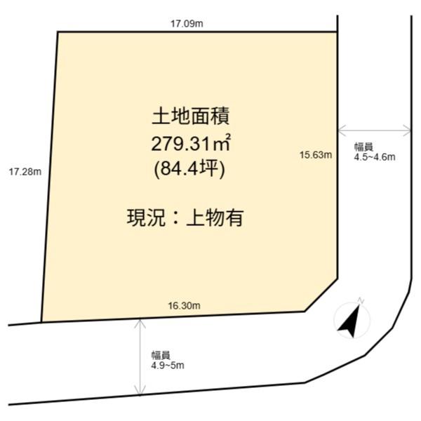 高槻市奥天神町１丁目の売土地