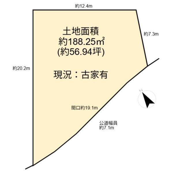 高槻市安岡寺町１丁目の売土地