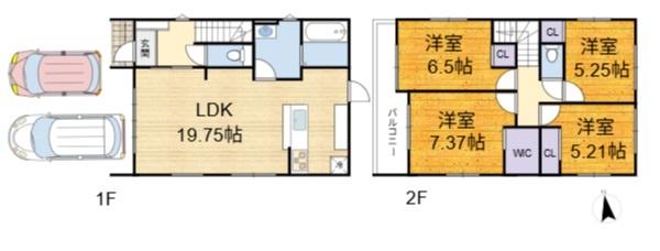 高槻市富田町５丁目の新築一戸建