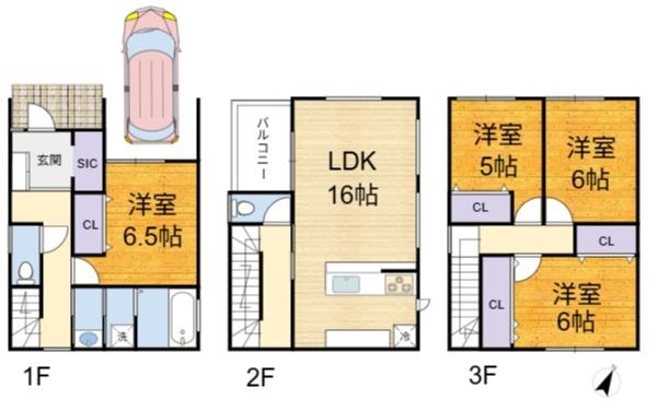 高槻市氷室町２丁目の新築一戸建