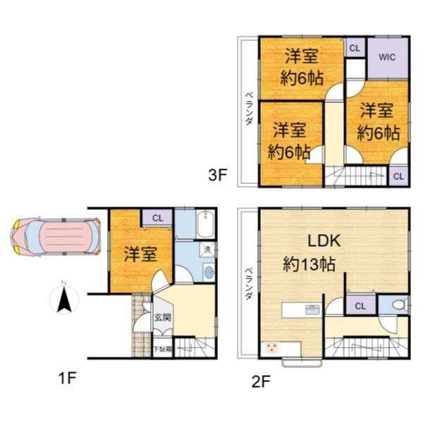 高槻市津之江町２丁目の中古一戸建