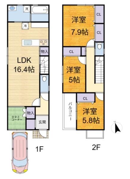 高槻市上本町の売土地