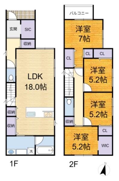 高槻市日吉台六番町の新築一戸建