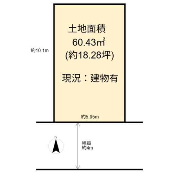 高槻市津之江町2丁目の売土地
