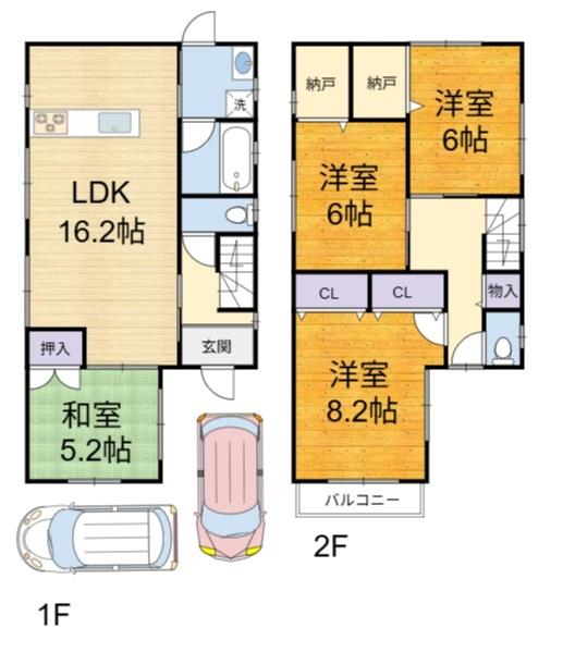 高槻市西町の中古一戸建
