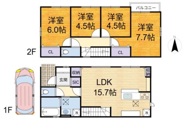 高槻市城西町の新築一戸建