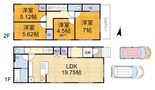 高槻市富田町6丁目の新築一戸建
