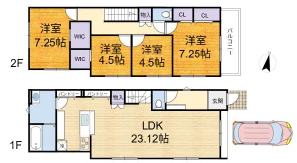 高槻市富田町6丁目の新築一戸建