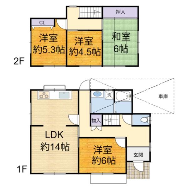 高槻市弥生が丘町の中古一戸建