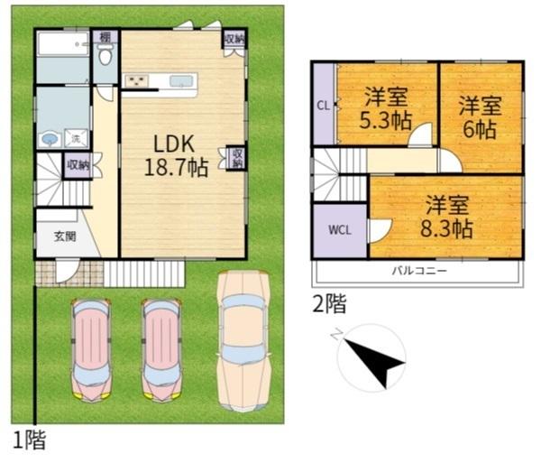 高槻市安岡寺町５丁目の中古一戸建