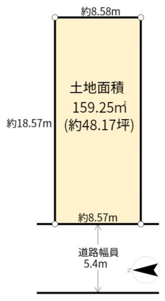 高槻市桜ケ丘北町の売土地