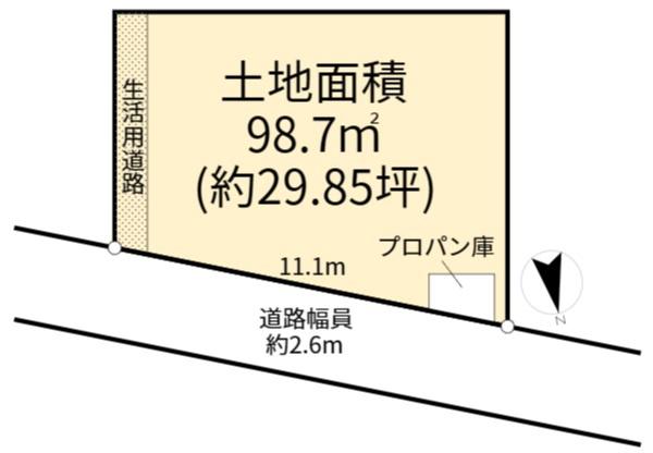 高槻市安満磐手町の売土地