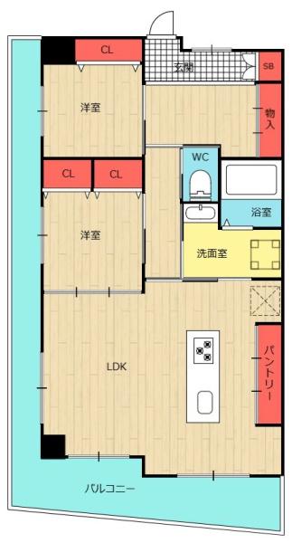 ディオフェルティ本町西