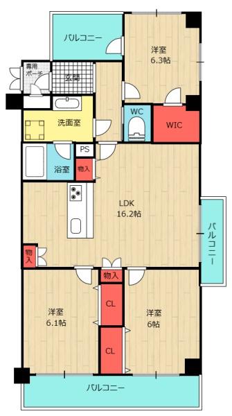 ヴァンコート弁天町磯路