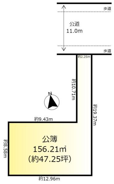 松戸市西馬橋５丁目の売土地