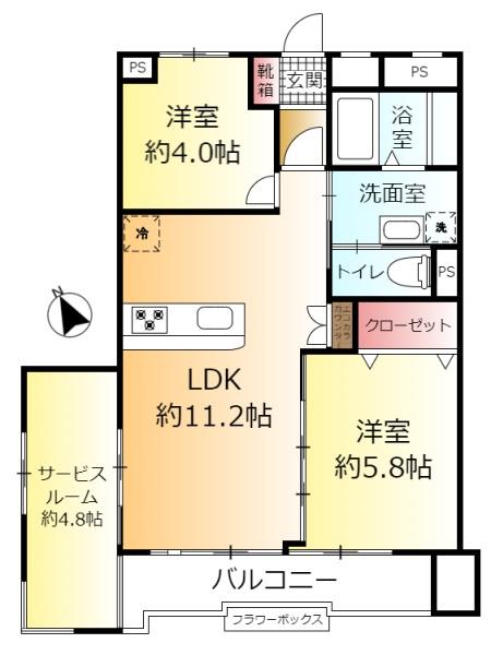 松久ハイツ８号棟