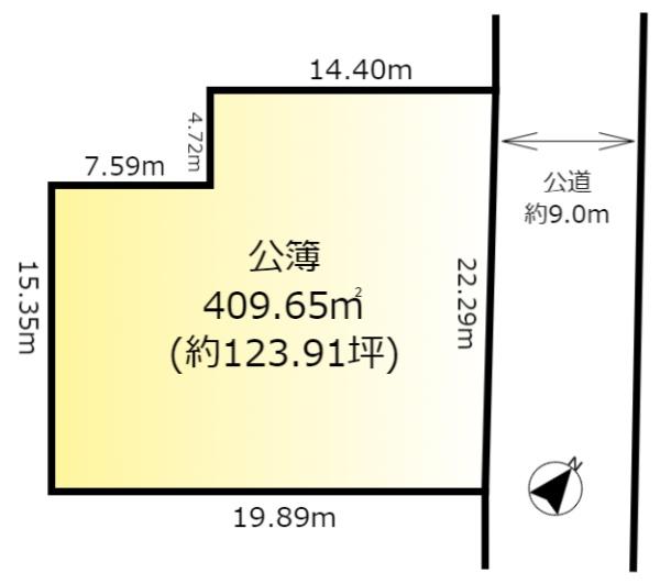 松戸市栗ケ沢の売土地