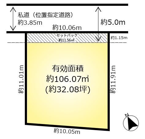 鎌ケ谷市鎌ケ谷４丁目の売土地