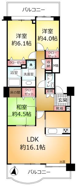 流山ニューシティ・ステージ２１パークサイドコート