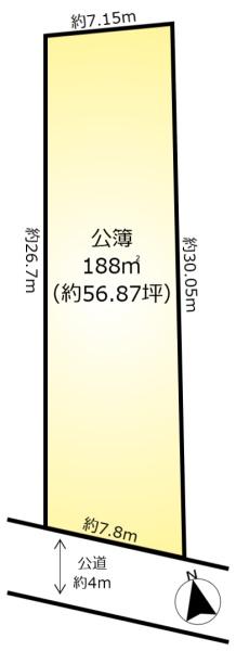 我孫子市下ケ戸の売土地