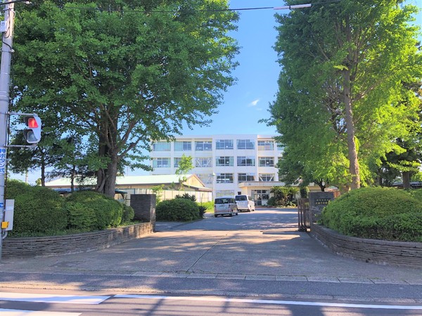 我孫子市下ケ戸の土地(我孫子市立我孫子中学校)