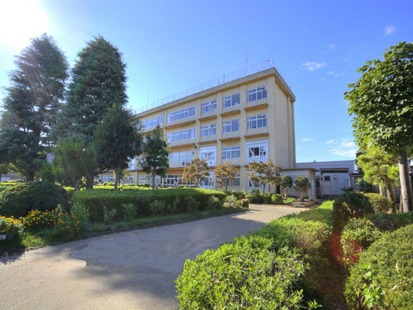 柏市大青田の土地(柏市立田中中学校)