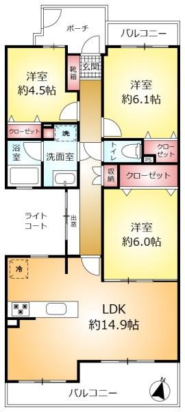 新柏ガーデニア西の街弐番館