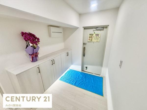 南柏パークハウスA棟(玄関)