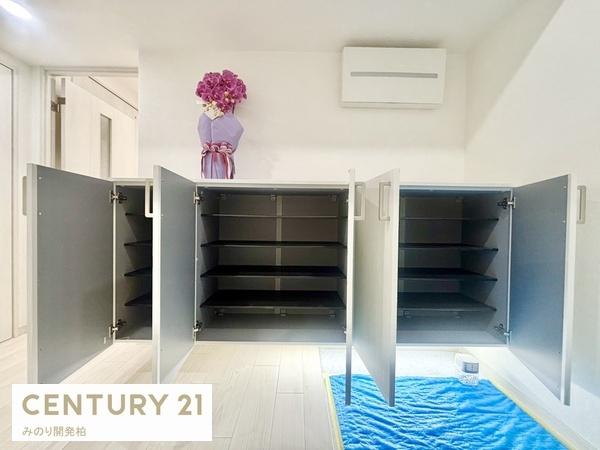 南柏パークハウスA棟(玄関)