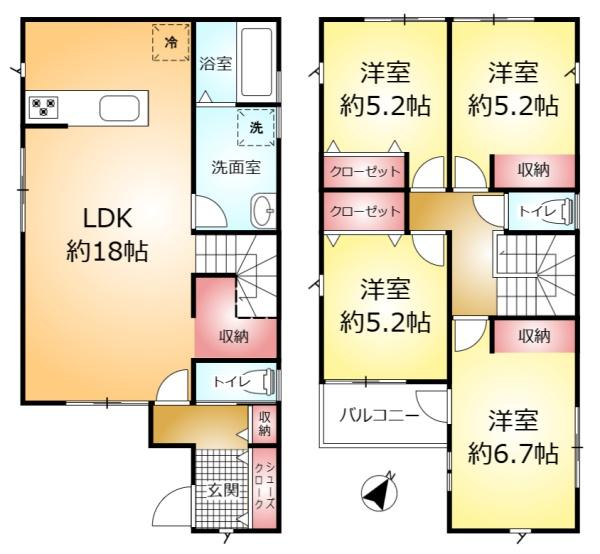 柏市つくしが丘５丁目の新築一戸建