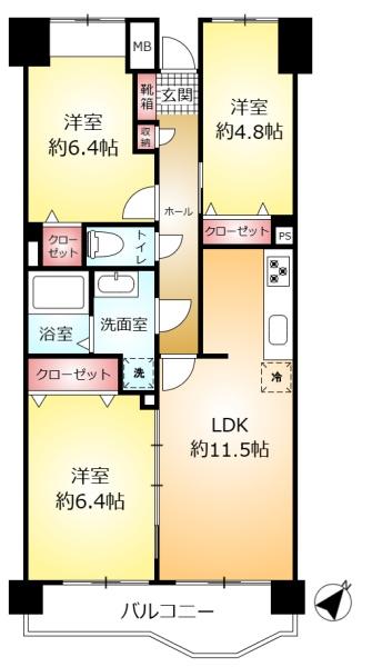 シャルマンコーポ松戸六高台