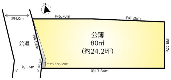 松戸市八ケ崎４丁目の売土地