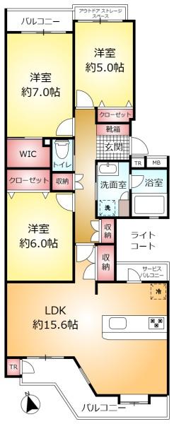 松戸六高台ベルパティオ１番館