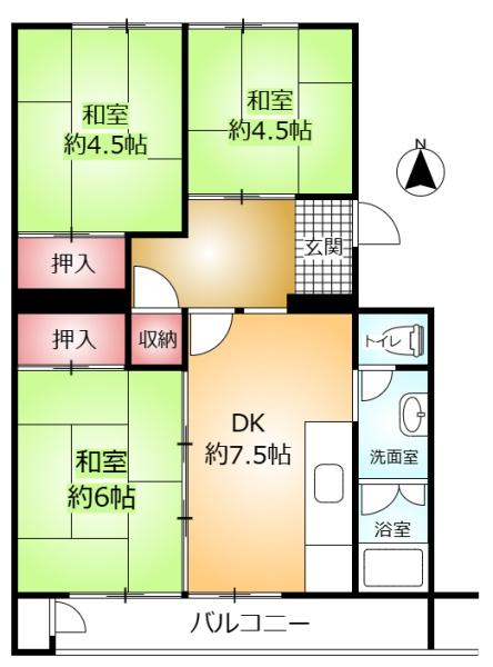 グリーンハイツ牧の原１号棟