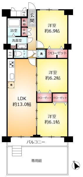 新松戸西パークハウスＢ棟