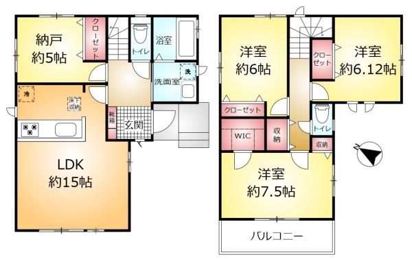 鎌ケ谷市丸山２丁目の新築一戸建