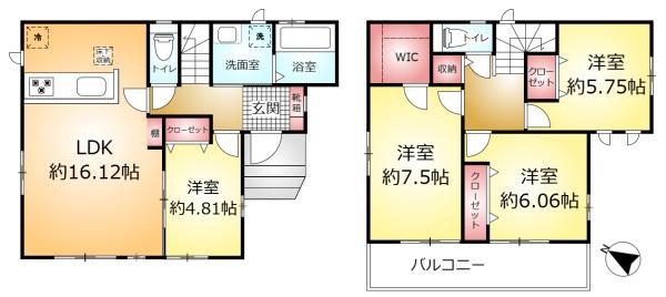 鎌ケ谷市丸山２丁目の新築一戸建