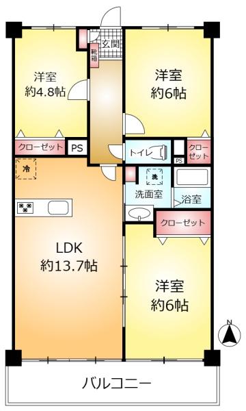 新松戸ファミールハイツ２号棟