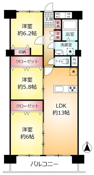 新松戸西パークハウスＢ棟