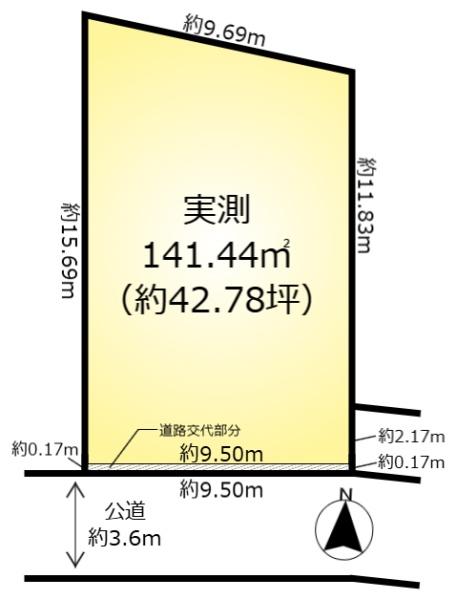 柏市酒井根7丁目の売土地
