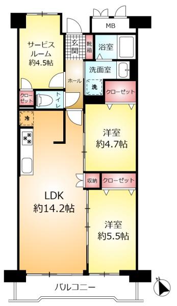 ハートフルシティ松戸六高台スクエア２