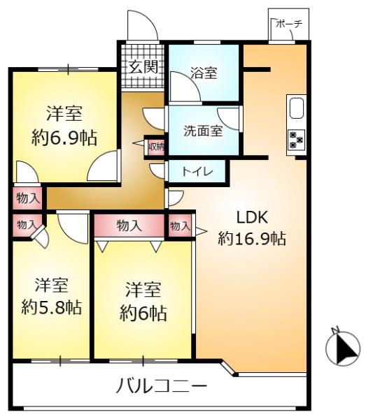 レクセルマンションつくしが丘
