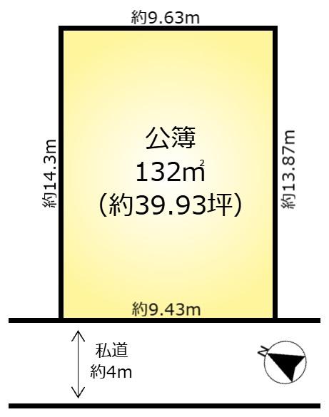 柏市南逆井６丁目の土地