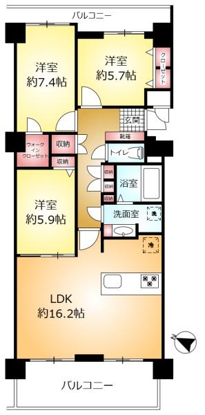 ライオンズステージ常盤平1番館