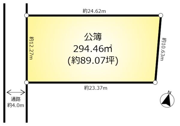 柏市南増尾１丁目の土地