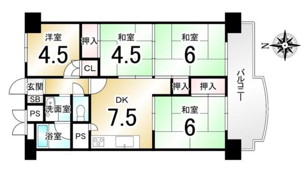 向島ニュータウン第三街区E棟
